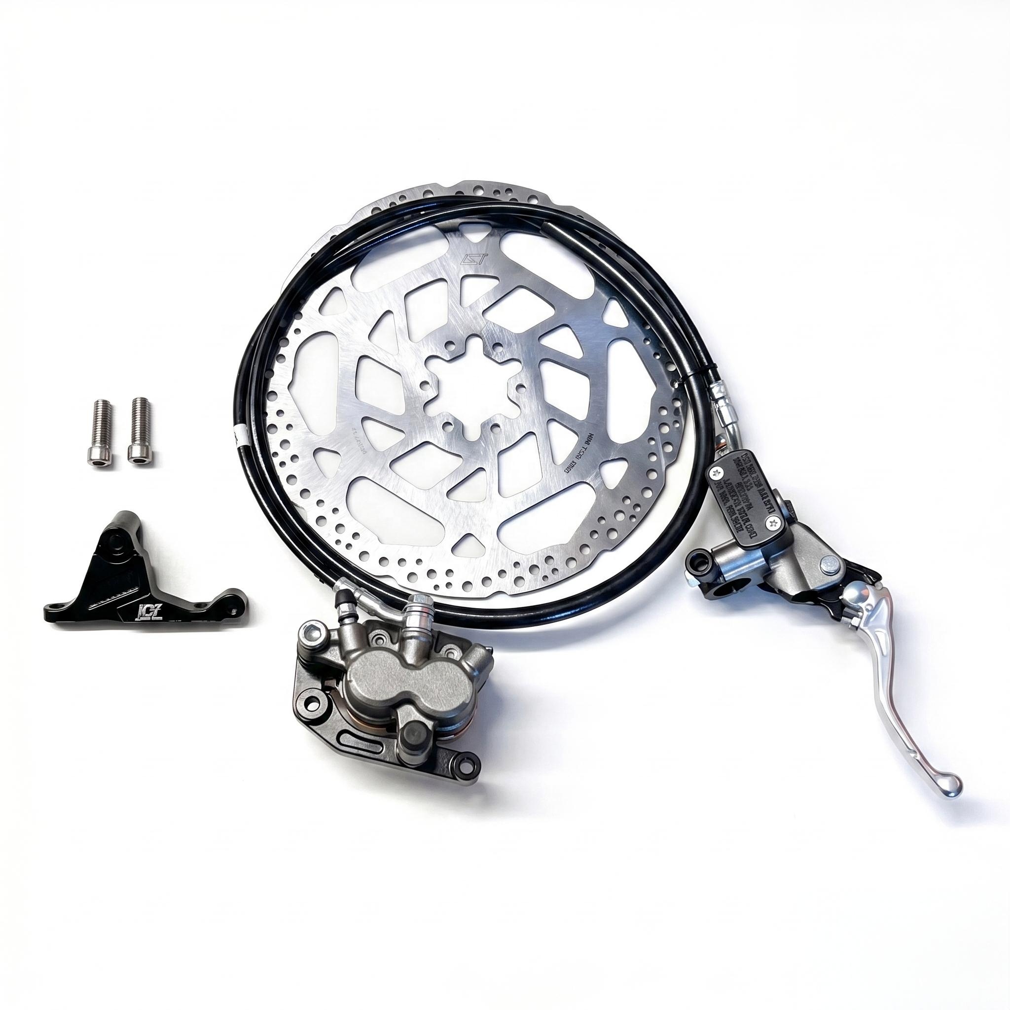 Brake Rotor - Kit pinza freno anteriore idraulica rinforzata