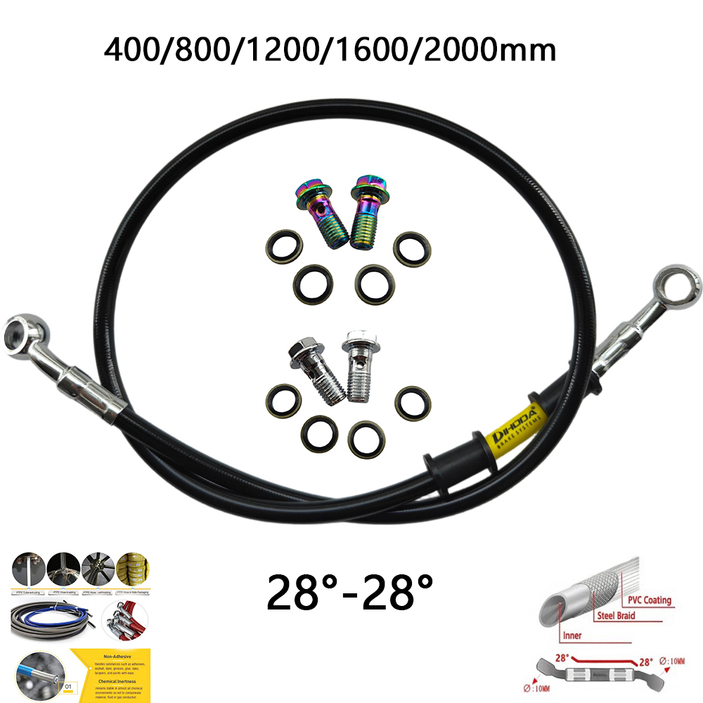 28 ° -28 °   Set di Tubi Fless - Brake Line Motorcycle recensione e prezzo
