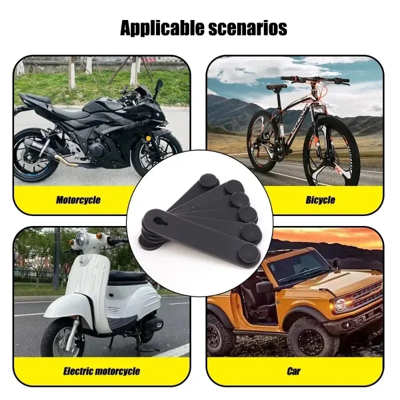 1-20 pezzi telaio in gomma per - Brake Line Motorcycle recensione e prezzo