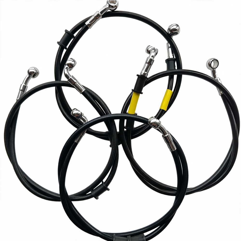 Nero 28 ° -90 °   Tubo Freno I - Motorcycle Brake Cable recensione e prezzo